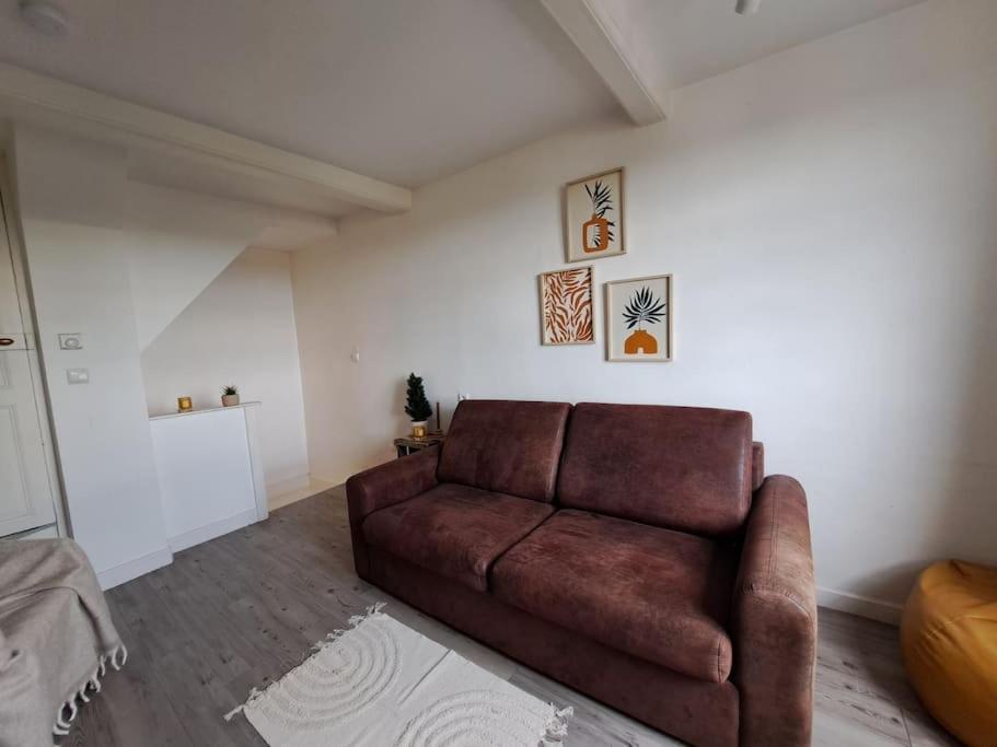 Charmant Duplex A Thiers, Vue Sur La Chaine Des Puys Exteriör bild